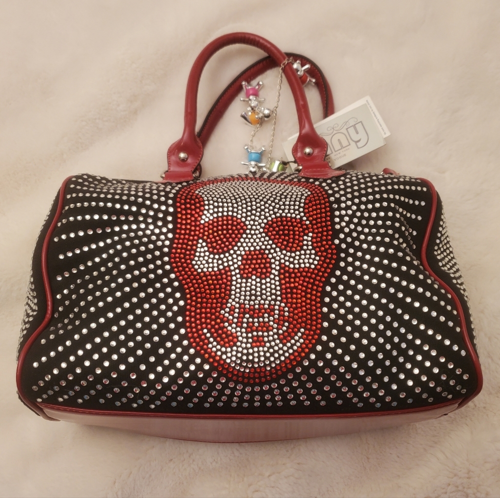 New Lany Skully Rhinestone Handbag